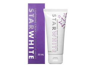 Sterwit creme voor anus bleken